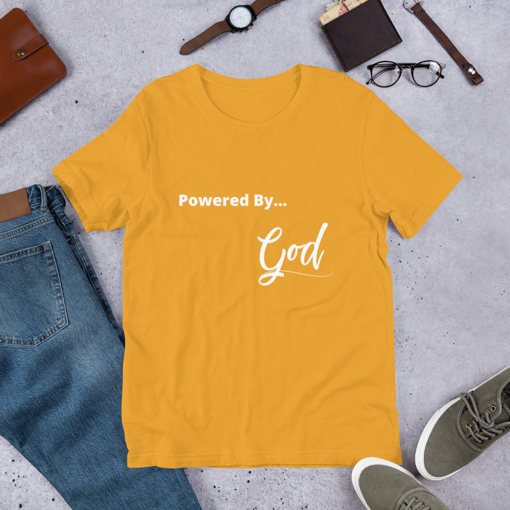 Powered by God 2 - Short-Sleeve Unisex T-Shirt