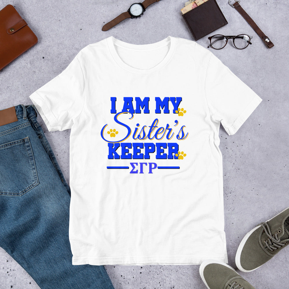 I Am My Sisters Keeper- SGR- Short-Sleeve Unisex T-Shirt
