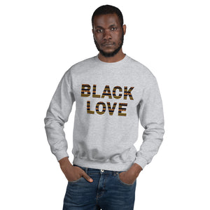 Black Love Kente Unisex Sweatshirt