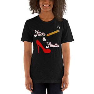 Sticks and Stilettos 2 - Short-Sleeve Unisex T-Shirt