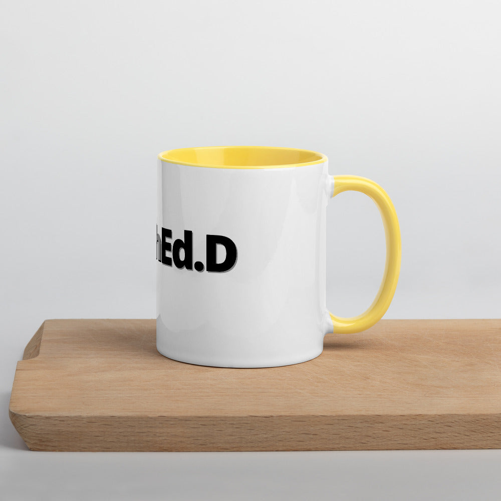 EdD - Mug with Color Inside