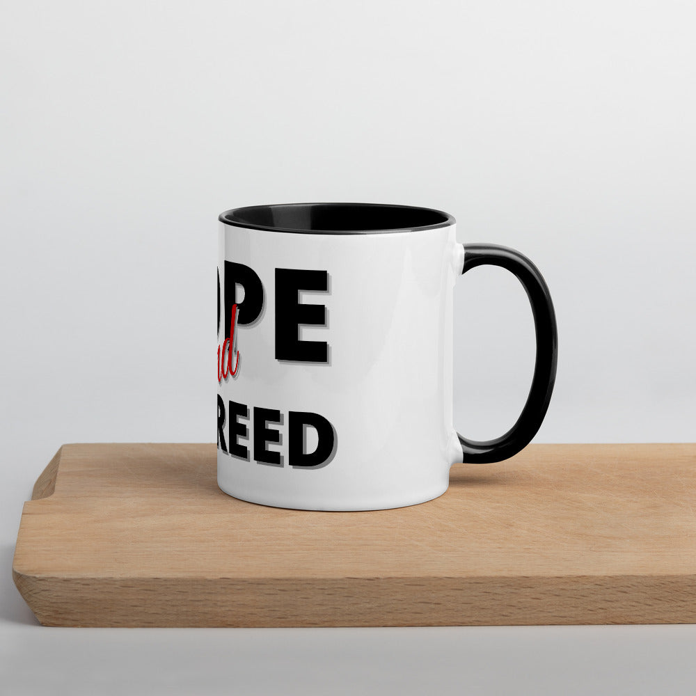 Dope and Degreed- Mug with Color Inside