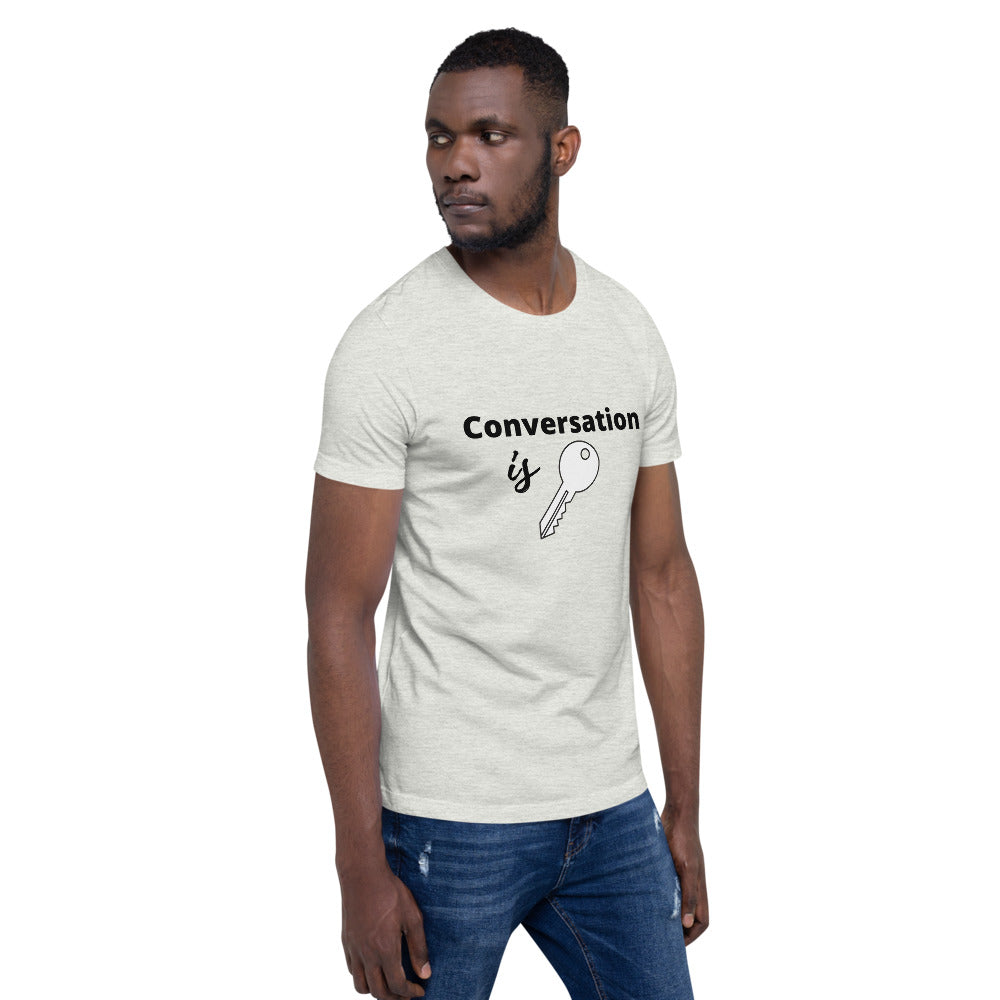 Conversation is Key! Short-Sleeve Unisex T-Shirt