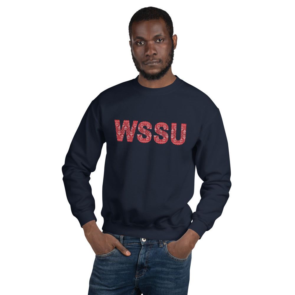 WSSU Kente 2 Unisex Sweatshirt
