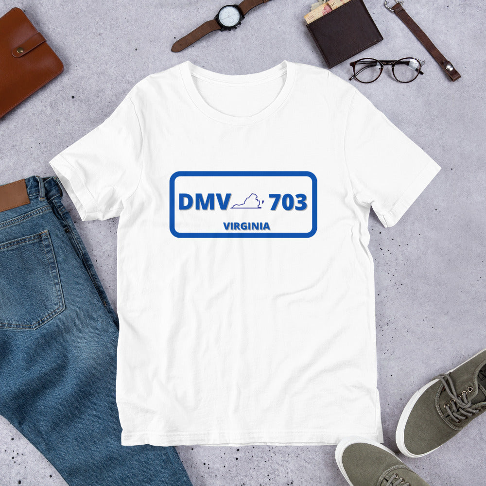 DMV-703- Short-Sleeve Unisex T-Shirt