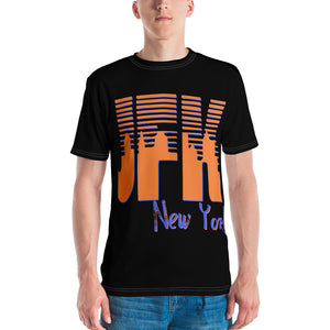 JFK All Over T-shirt- Black