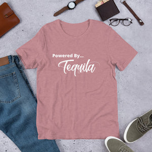 Powered by Tequila- Short-Sleeve Unisex T-Shirt