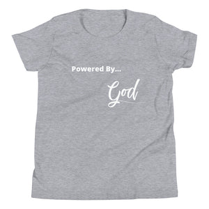 Powered by God Youth Short Sleeve T-Shirt