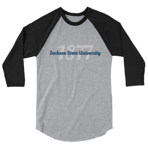 JSU 3/4 sleeve raglan shirt