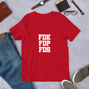 FDK, FDP, FDS- Short-Sleeve Unisex T-Shirt
