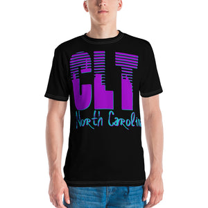 CLT All Over T-shirt- Black