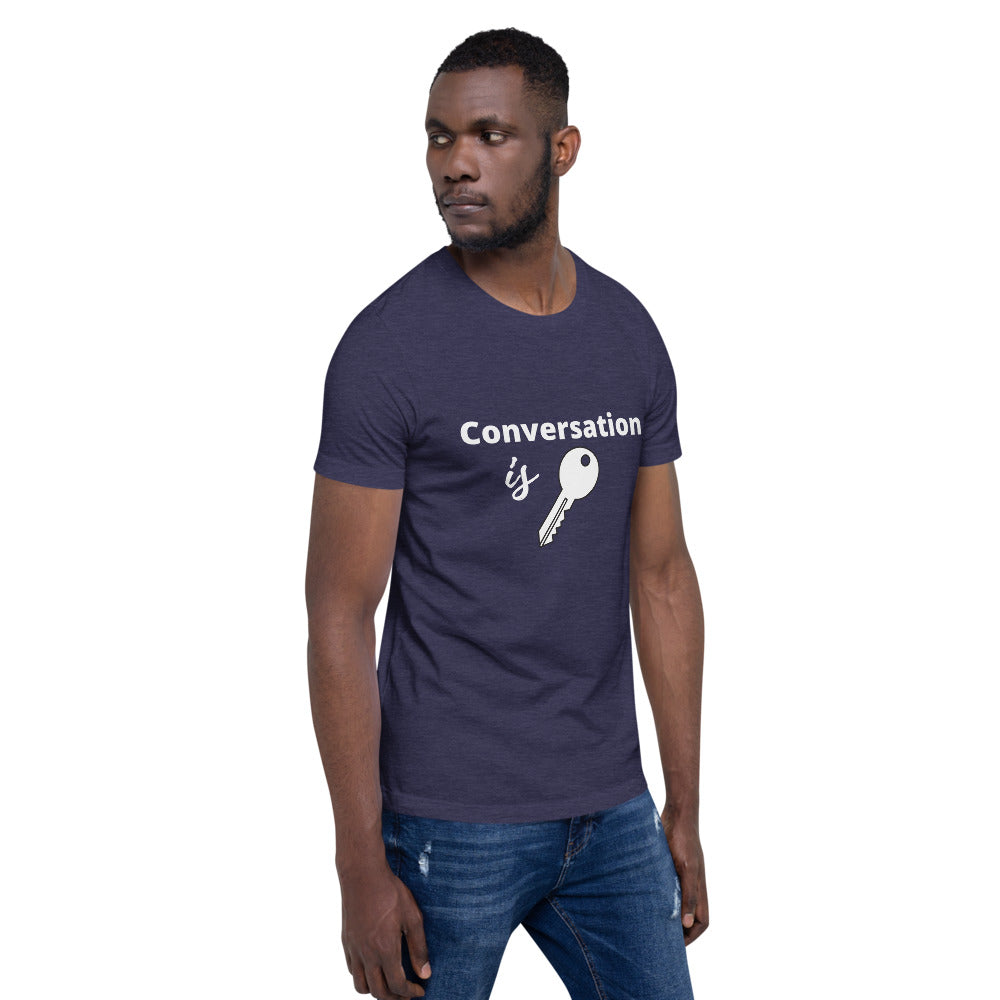 Conversation is Key! Short-Sleeve Unisex T-Shirt