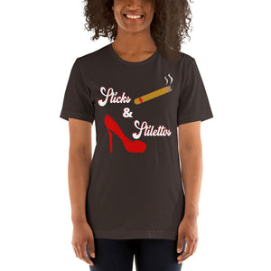 Sticks and Stilettos 2 - Short-Sleeve Unisex T-Shirt
