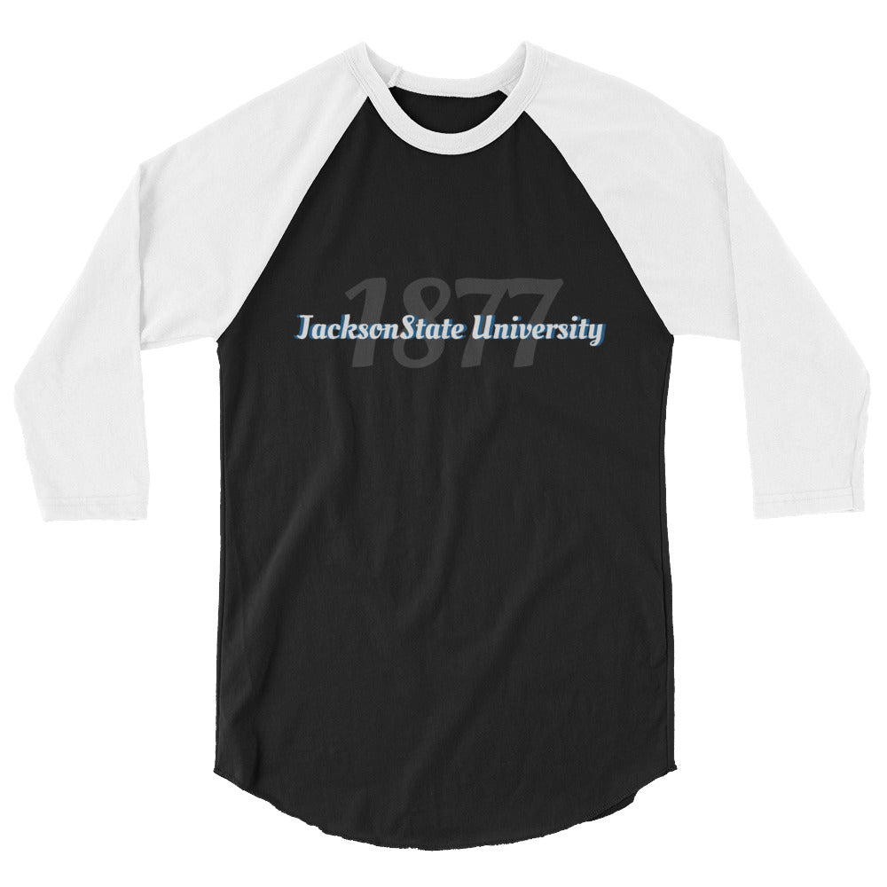 JSU 3/4 sleeve raglan shirt