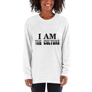 I am the Culture! Long sleeve t-shirt
