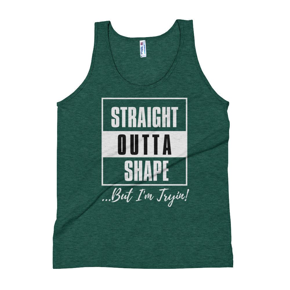 Straight Outta Shape Unisex Tank Top