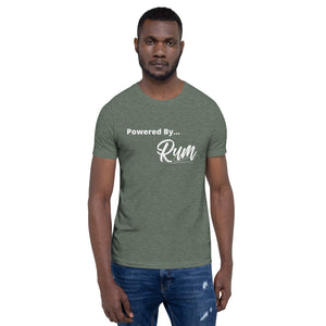 Powered by Rum - Short-Sleeve Unisex T-Shirt