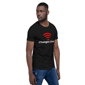 Wifi Changes Lives! Short-Sleeve Unisex T-Shirt