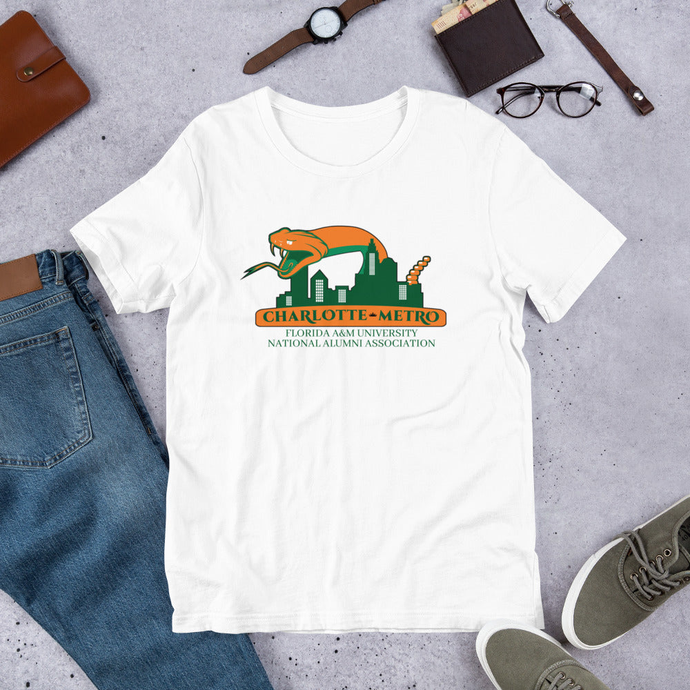 Charlotte Rattlers- Short-Sleeve Unisex T-Shirt