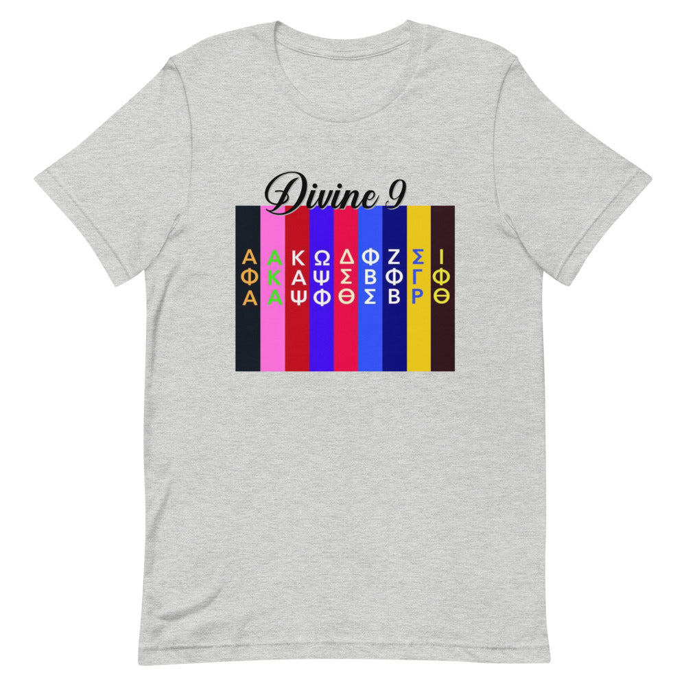 Divine 9 - Short-Sleeve Unisex T-Shirt