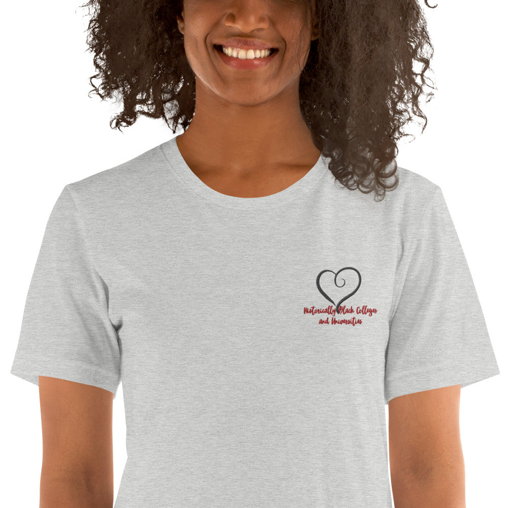 HBCU Love 3- Embroidered T-Shirt