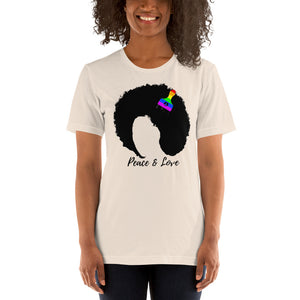 Peace and Love! Short-Sleeve Unisex T-Shirt