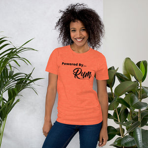 Powered by Rum - Short-Sleeve Unisex T-Shirt