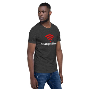 Wifi Changes Lives! Short-Sleeve Unisex T-Shirt