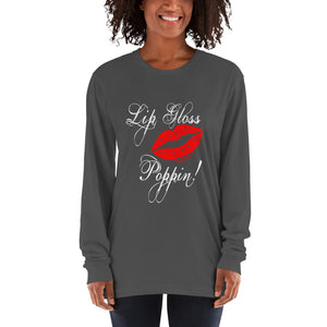 Lip Gloss! Long sleeve t-shirt