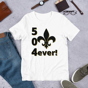 504ever- Solid Custom- Short-Sleeve Unisex T-Shirt