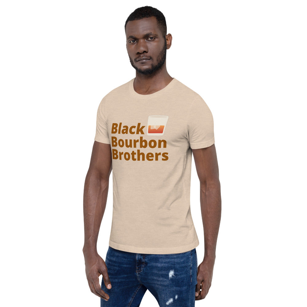 Brown Bourbon Brothers- Short-Sleeve Unisex T-Shirt