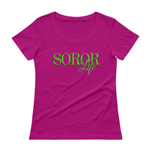 AKA Inspired Ladies' Scoopneck T-Shirt