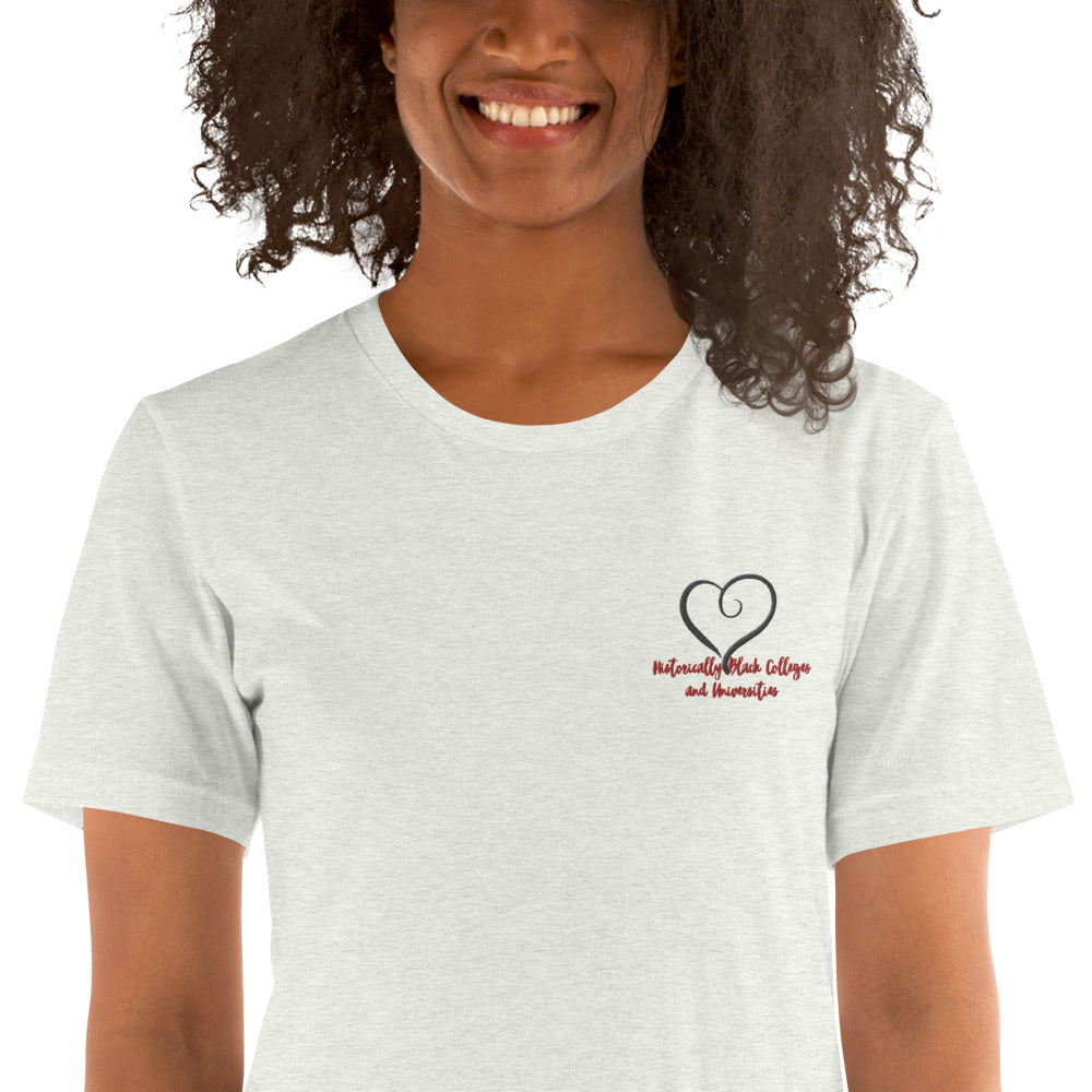 HBCU Love 3- Embroidered T-Shirt