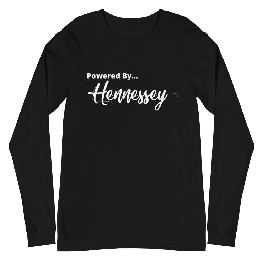Powered by Hennessey- Unisex Long Sleeve Tee