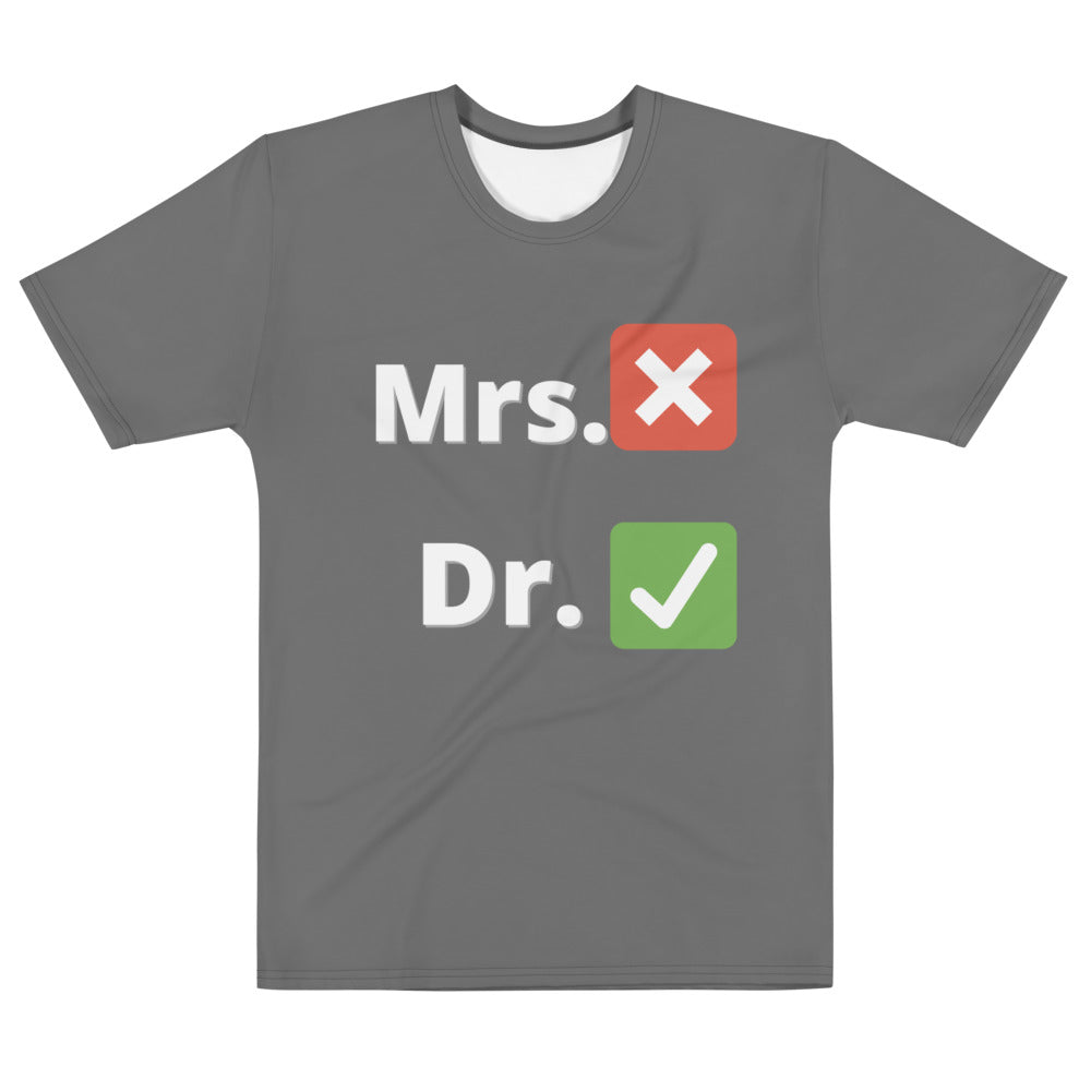 Mrs.-Dr. - T-shirt- Grey