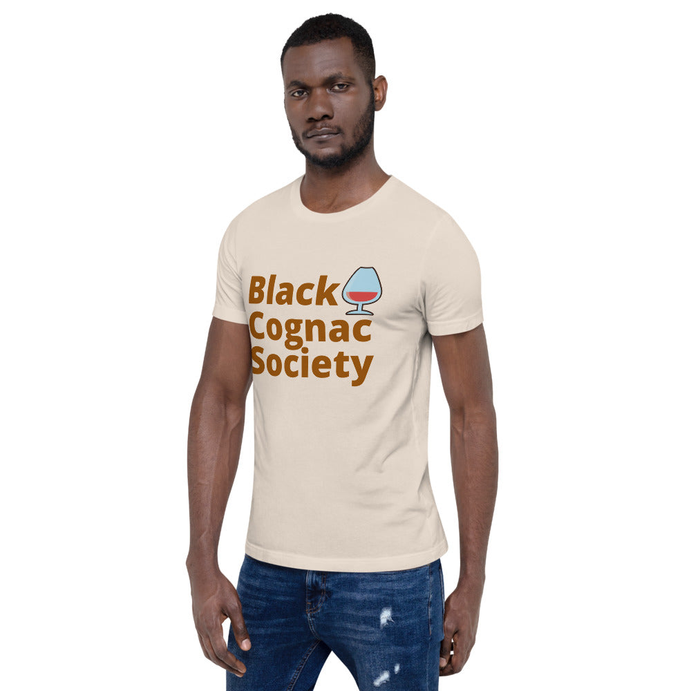 Black Cognac Society- Short-Sleeve Unisex T-Shirt