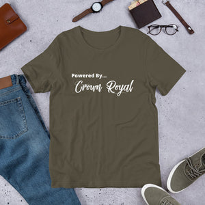 Powered by Crown Royal Short-Sleeve Unisex T-Shirt