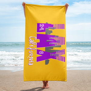 LAX Custom Beach Travel Towel