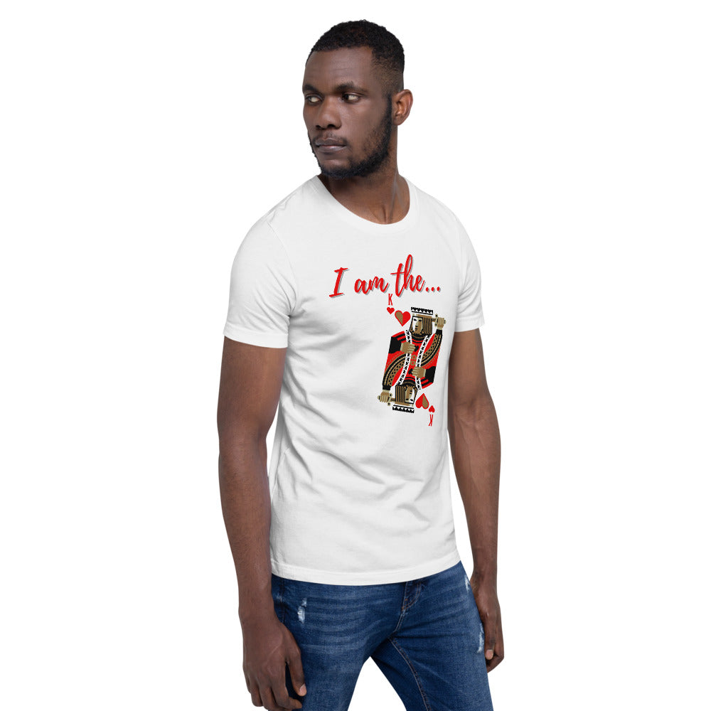 I am the King of Hearts- Short-Sleeve Unisex T-Shirt