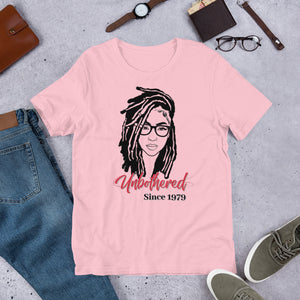 Unbothered Since 1979- Locs Edition- Short-Sleeve Unisex T-Shirt