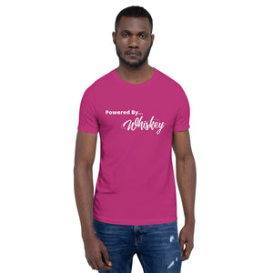 Powered by Whiskey Short-Sleeve Unisex T-Shirt