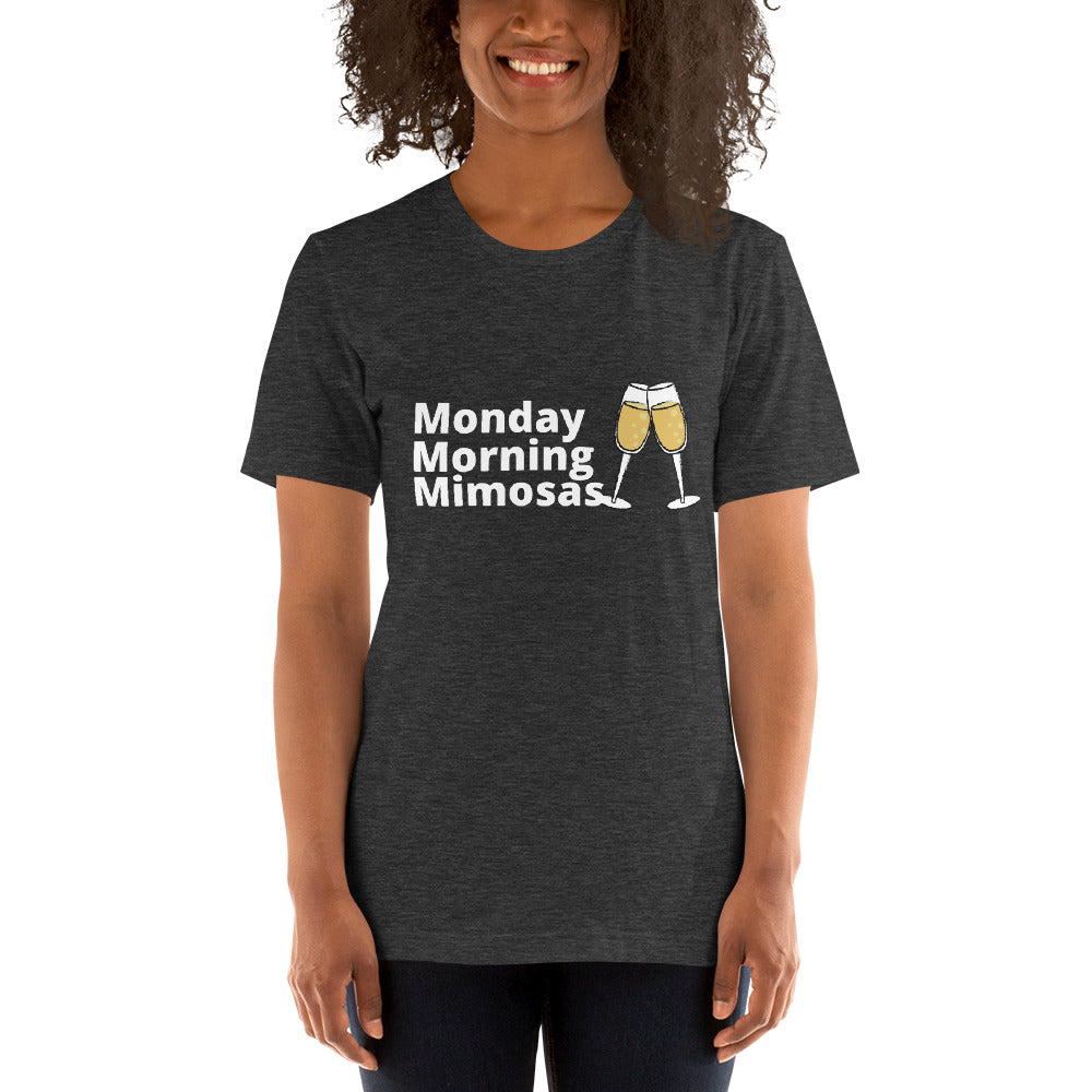 Monday Morning Mimosas- Short-Sleeve Unisex T-Shirt