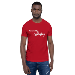 Powered by Whiskey Short-Sleeve Unisex T-Shirt