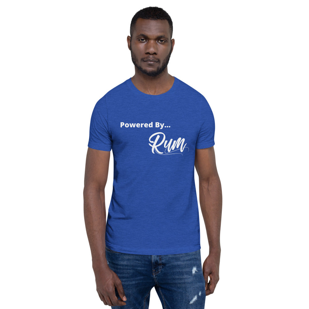 Powered by Rum - Short-Sleeve Unisex T-Shirt
