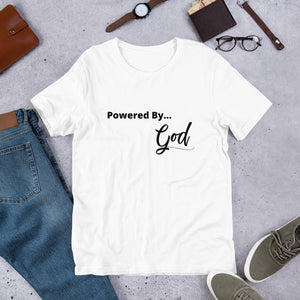 Powered by God - Short-Sleeve Unisex T-Shirt
