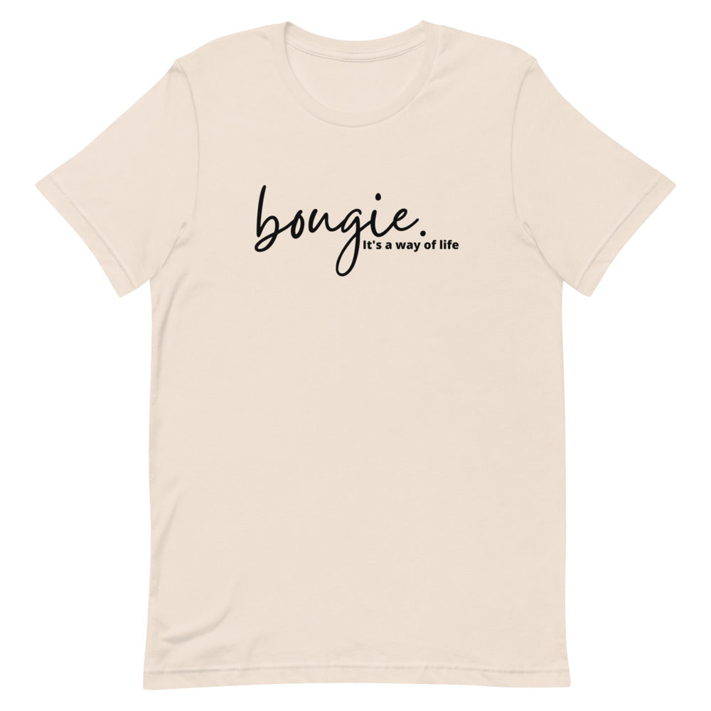 Bougie...its a way of life- Short-Sleeve Unisex T-Shirt