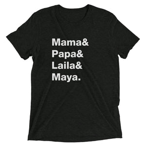 Custom Shirts- Mama, Papa... -- Short sleeve t-shirt